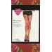 Music Legs Faux Fence Net Garterbelt Tights One Size in Black